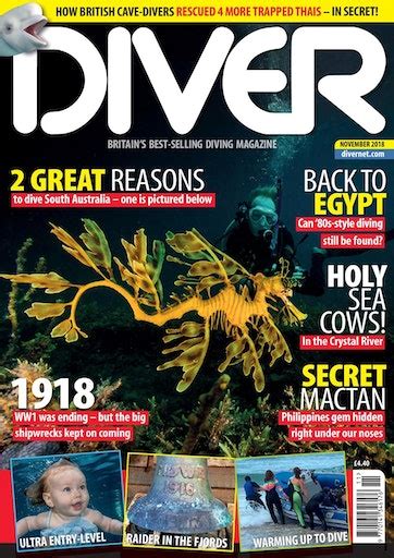 Diver Magazine November 2018 Back Issue
