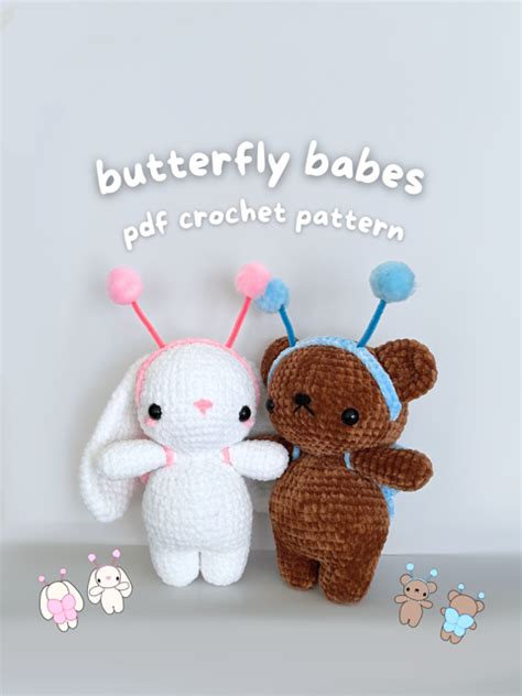 Butterfly Babes Crochet Pdf Pattern Jaydedcrochet S Ko Fi Shop Ko