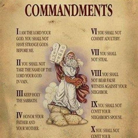 The 10 Commandments Bible Prayers Bible Facts Bible