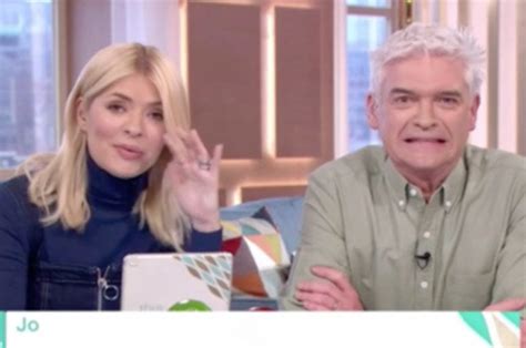 This Morning Holly Willoughby And Phillip Schofield Shocked At Sex