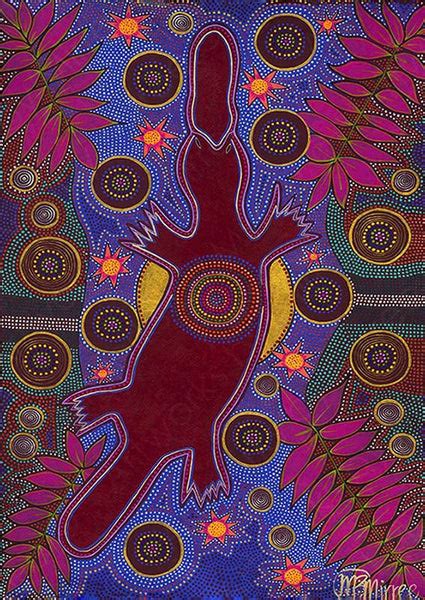 Ancestral Butterfly Aboriginal Art Animal Dreaming A6 T Card Single