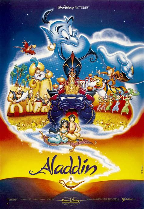 Watch aladdin (1992) full movie online. Aladdin (1992) | Aladdin movie, Disney posters, Animated ...