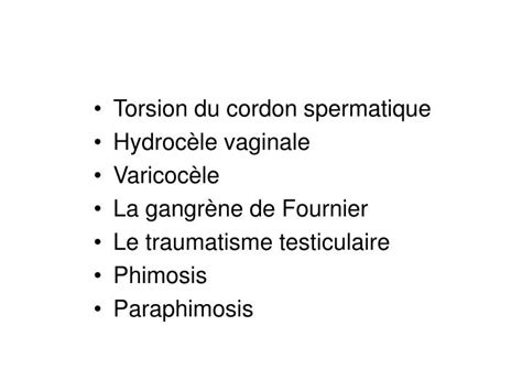 Ppt Pathologies Génito Scrotales Powerpoint Presentation Id456010