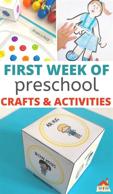 20 First Week Of Preschool Activities Stay At Home Educator