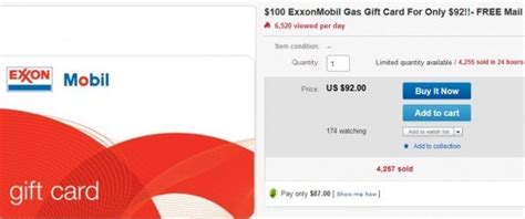 Hot Only 92 For A 100 Exxon Mobil Chevron Texaco Gas