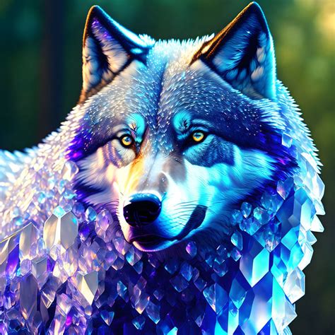 Crystals Wolf By Nothingismanual On Deviantart