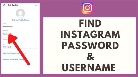 How To Find Instagram Password And Username Youtube
