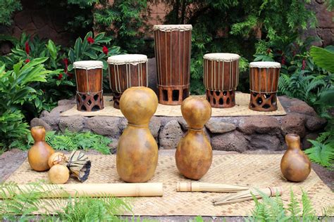 Hawaiian Musical Instruments Used For Hula Hawaii Luaus