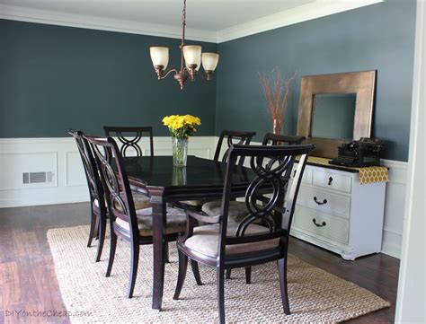 Choose a room and explore colors in it. Dining Room Before and After - Erin Spain