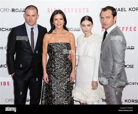 New York Premiere Of Side Effects Held At The AMC Lincoln Square Theater Featuring Channing