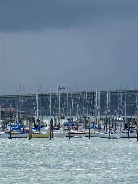 Port Before Rain Free Stock Photo - Public Domain Pictures