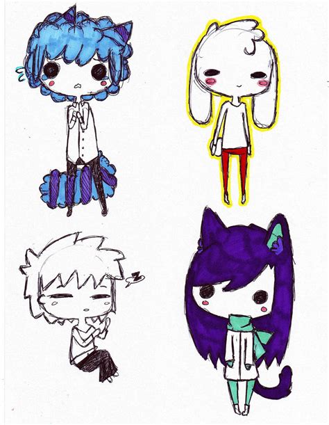 Chibi Doodles By 0theworldendswithme0 On Deviantart