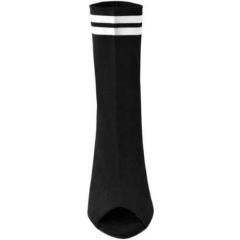 Womens Ladies Stilleto High Heel Sock Boots Knit Stretch Sports Luxe Size Ebay