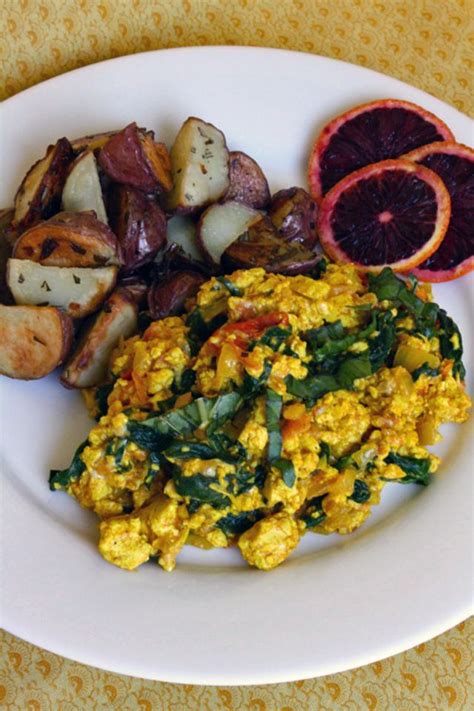 If you try it with the press, report back! Tofu Scramble Florentine & Crispy Rosemary Potatoes | Recipe | Tofu scramble, Tofu, Macrobiotic ...