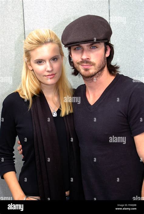 Maggie Grace And Ian Somerhalder At Collectormania Milton Keyenspicture By Hi Res Stock