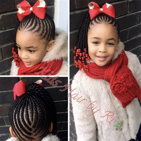 17 Fantastic Cute Christmas Hairstyles For Kids