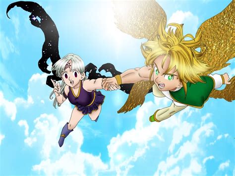 Demon Elizabeth And Goddess Meliodas Personajes De Anime Anime 7