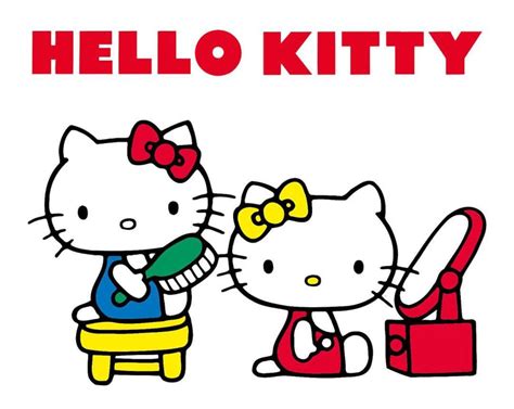 hello kitty and mimmy