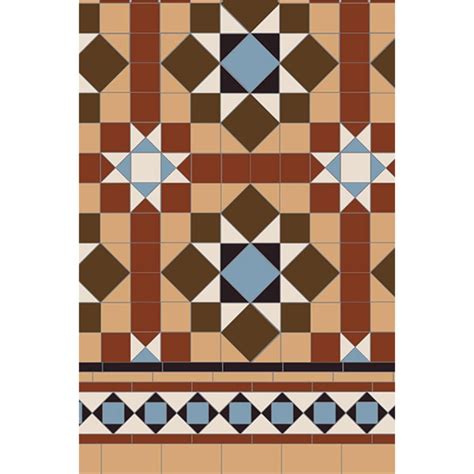 Buy Original Style Chatsworth Design Pattern Victorian Floor Tiles
