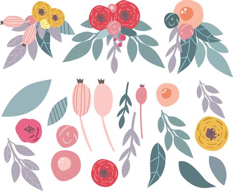 Flowers Illustration Of The Free Vector Graphic On Pixabay