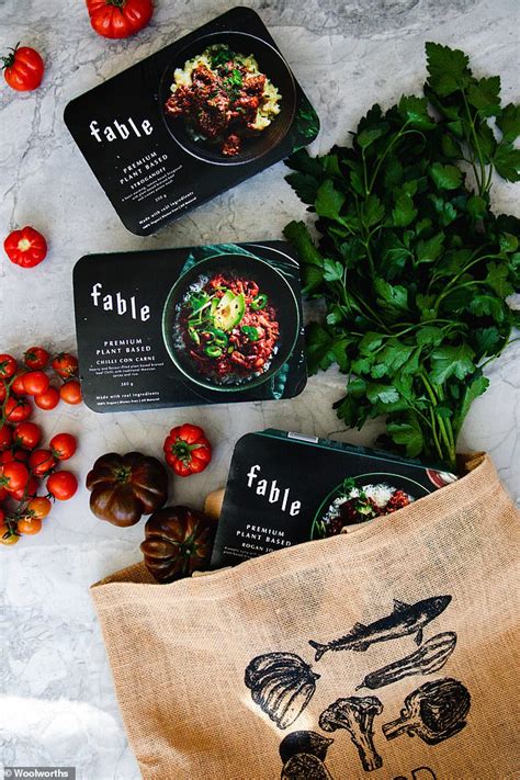 Fable Plant Based Ready Made Meals Launch At Woolworths And Theyre