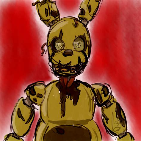 Five Nights At Freddys 3 Springtrap By Armaniamothe On Deviantart