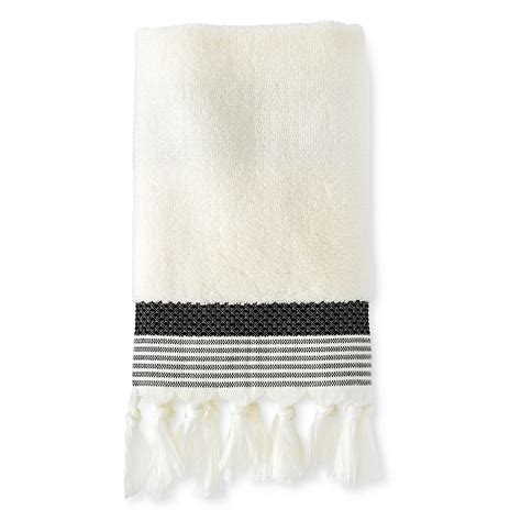 Stitched Stripe Hand Towels From Threshold Make The Perfect Complement