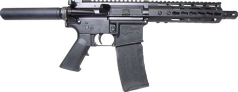 Ati Mil Sport Ar 15 Pistol White Birch Armory