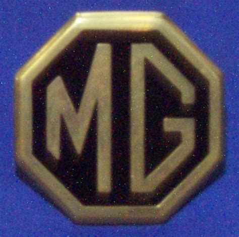 Jubilee Gold Front Bumper Badge Mg Bgt 1975 British Classic Spare