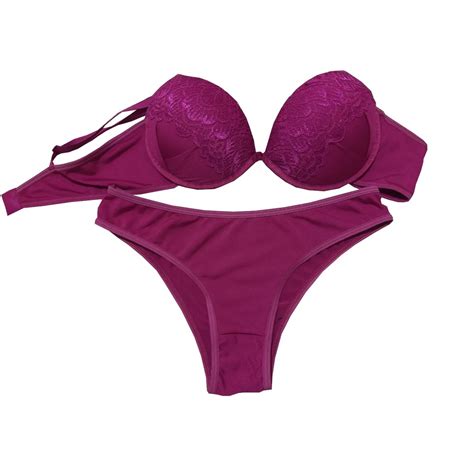 Kit Com 10 Conjunto De Lingerie Moda Intima Feminina Calcinha E SutiÃ