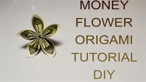 Quick Easy Origami Flower From Dollar Bill Newyorkmokasin