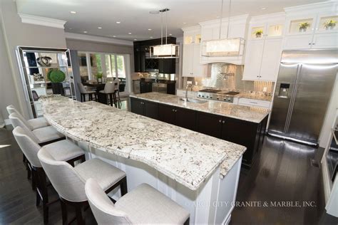 Then they help create environments with impactful contrast. Alaska White - an Elegant White Granite for Modern Kitchens
