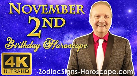 November 2 Zodiac Horoscope And Birthday Personality November 2nd