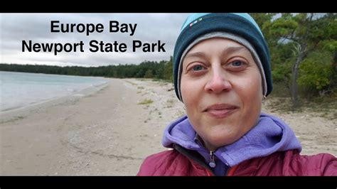 Fall Solo Backpacking On Europe Bay At Newport State Park Vlog Youtube