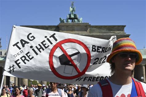 Thousands In Berlin Protest Coronavirus Restrictions In ‘freedom Day