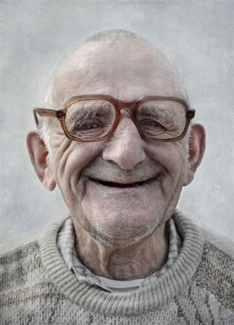 Old Man With No Teeth Smiling Teethwalls