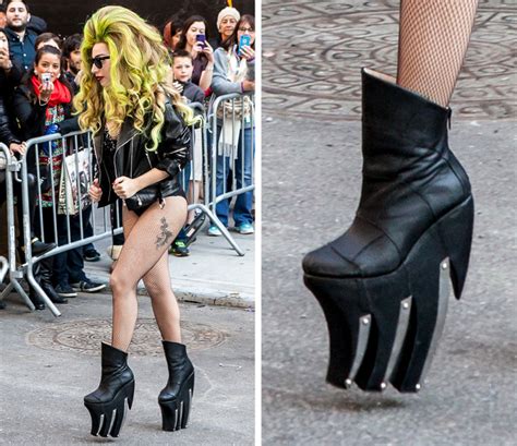 14 iconic pairs of shoes lady gaga has donned throughout the years bright side