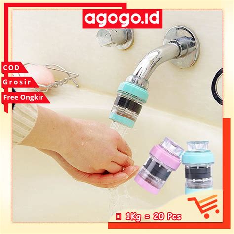 Saringan kran air penyaring air alat penjernih air zernii water. AGG-65 Saringan Filter Air Kran Water Filter Alat ...