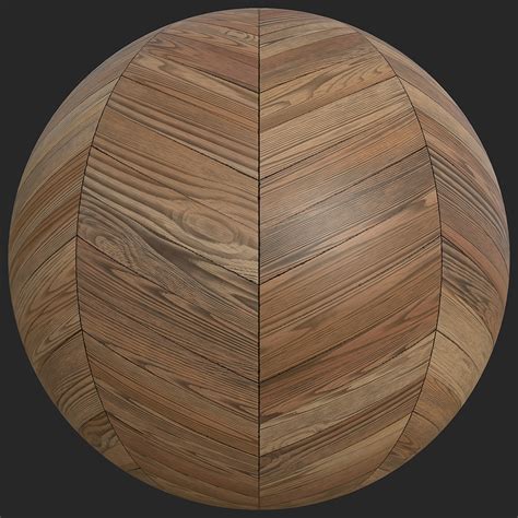 Parquet Chevron Brown Wood Floor Tiles Free Pbr Texturecan