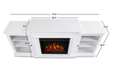 This insert would provide us the jumping off point for how to execute the vision, scale and dimensions of our fireplace surround. 72" Frederick Electric Entertainment Fireplace
