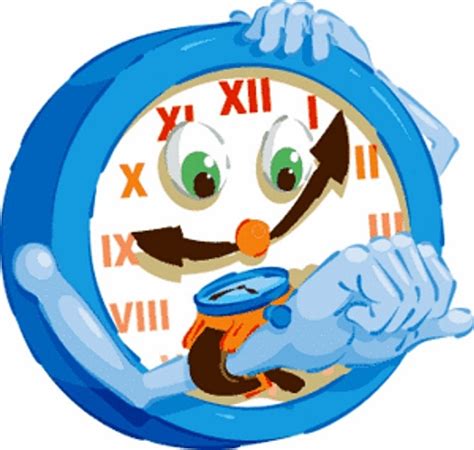 Cartoon Clocks Clipart Best