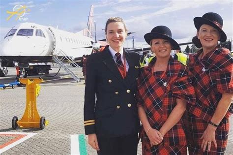 More images for cabin crew scotland » 【スコットランド】ローガンエアー 客室乗務員 / Loganair cabin crew【Scotland ...