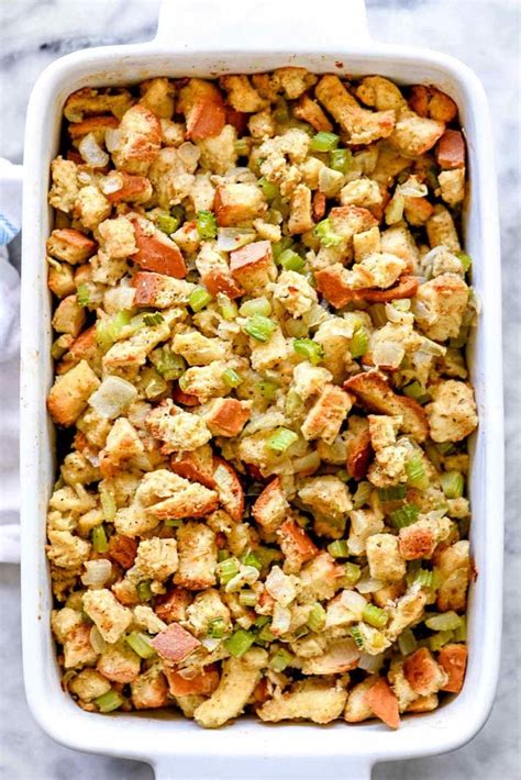 The Best Stuffing Recipe Sodeliciousfoodss