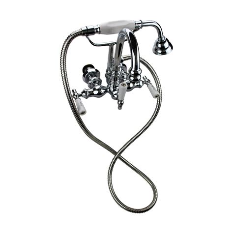 At faucetlist.com we have simplified this process by putting together complete clawfoot tub shower faucet kits. Renovator's Supply Clawfoot Tub Goose Neck Faucet and Hand ...