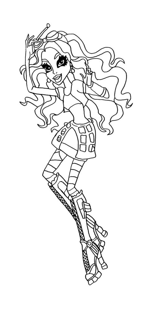 Pin on Monster High Coloring Page