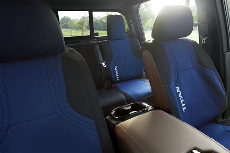 2018 Nissan Titan Seat Cover Wet Suit Blue Water Resistant Seat