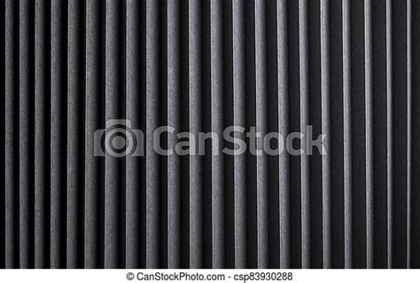 Black Striped Texture Ribbed Metal Background Black Striped Texture