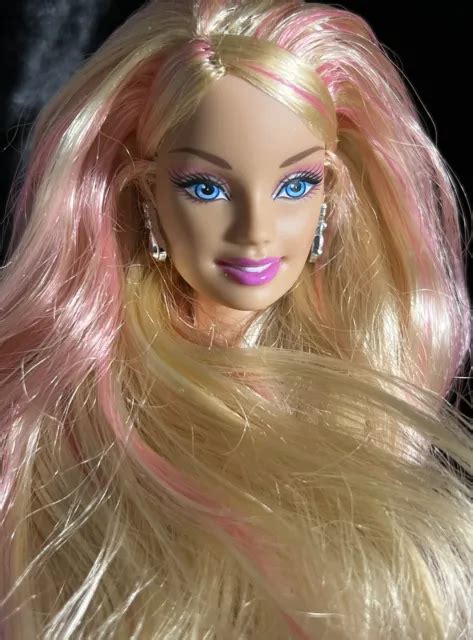 Blonde Pink Sweetie Mattel Barbie Doll Bendable Knees Nude For Ooak O