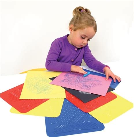 First Rubbing Plates Art And Craft From Early Years Resources Uk