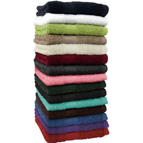 Mainstays Basic Bath Towel Collection Walmart Com